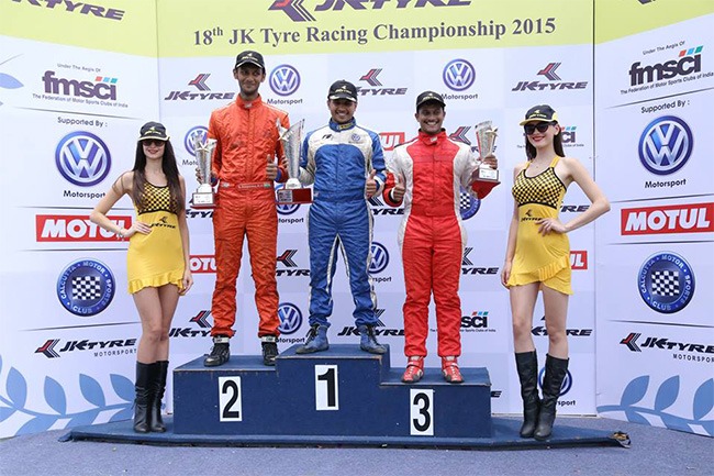 JK Tyre Racing Championship day 1
