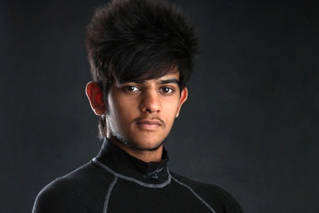 Raj Bharath grabs podium in debut